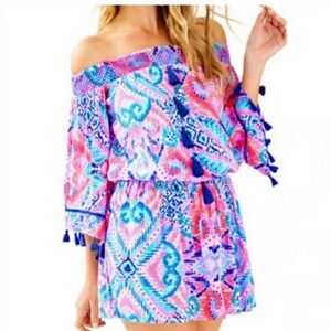 Lilly Pulitzer Joelle mini tassel dress | size XS